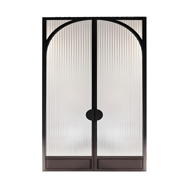 Black French Doors