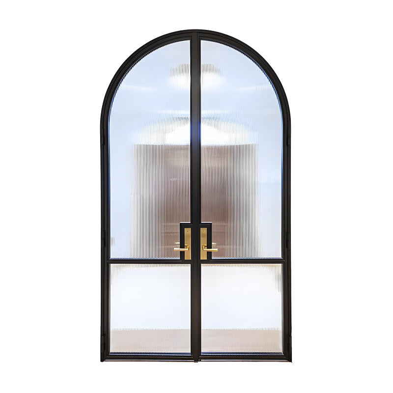 Double Interior Steel Modern French Doors