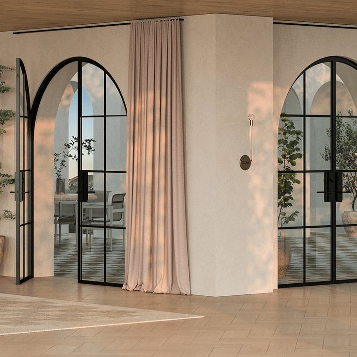 Durable Exterior French doors full form