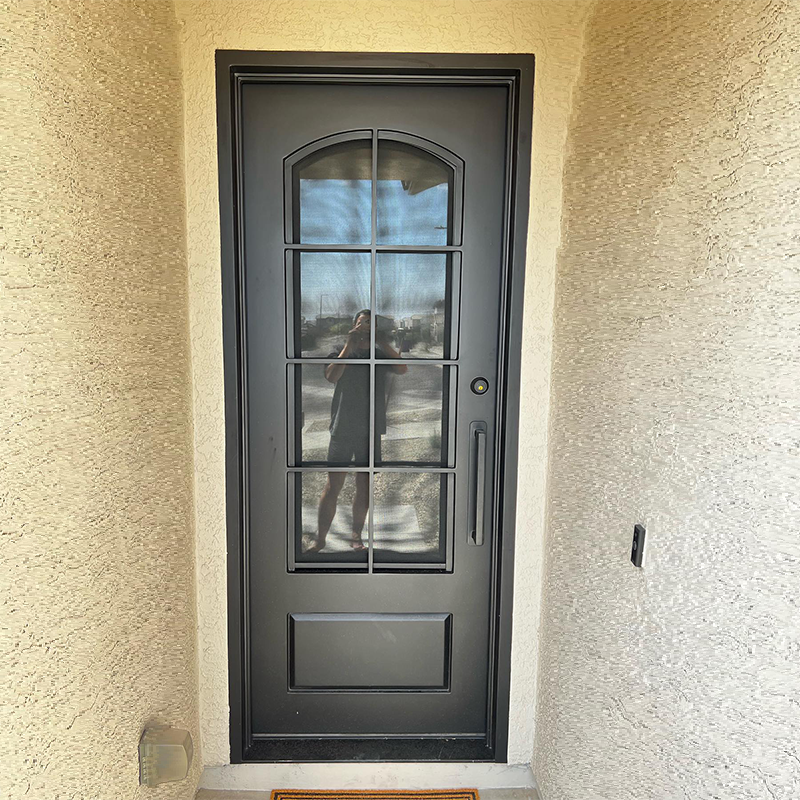 Iron Single French Door