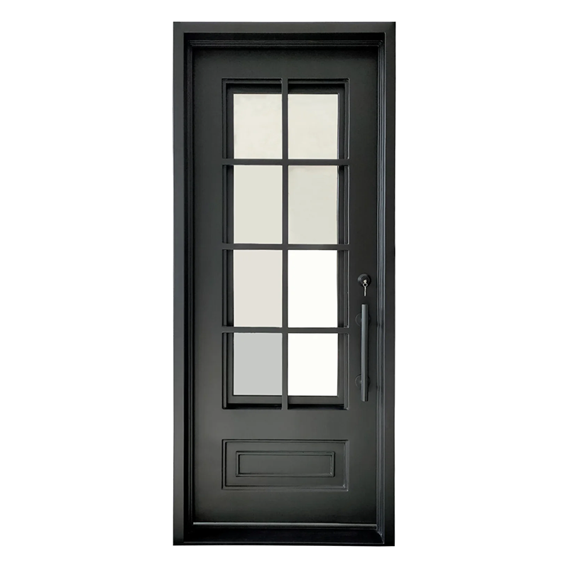 Modern Single Iron Door