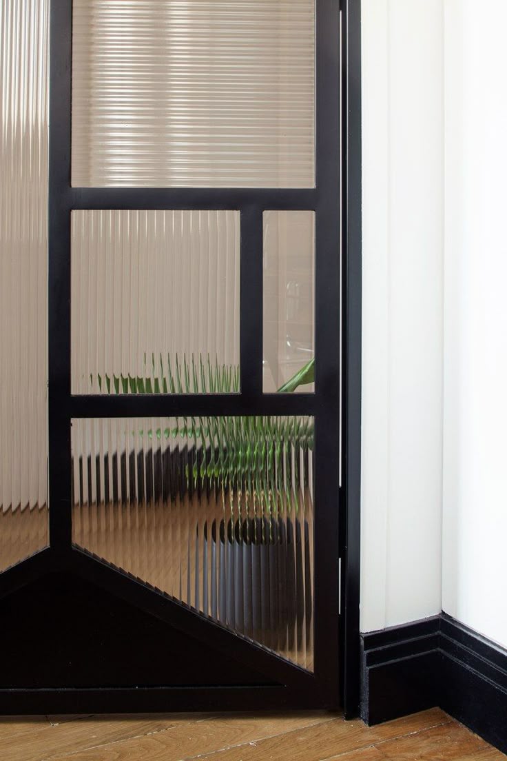 Single Interior French Door With Glass