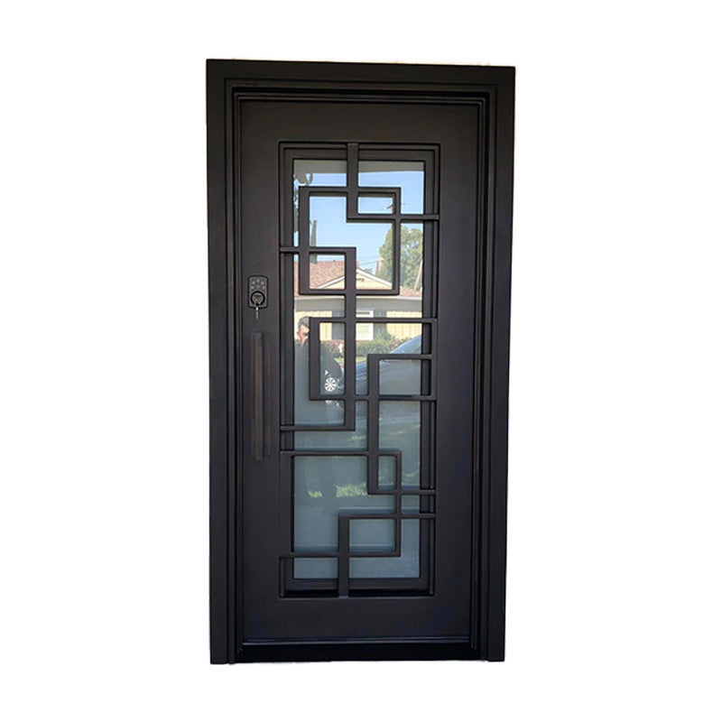 Single Front Entry Iron Door