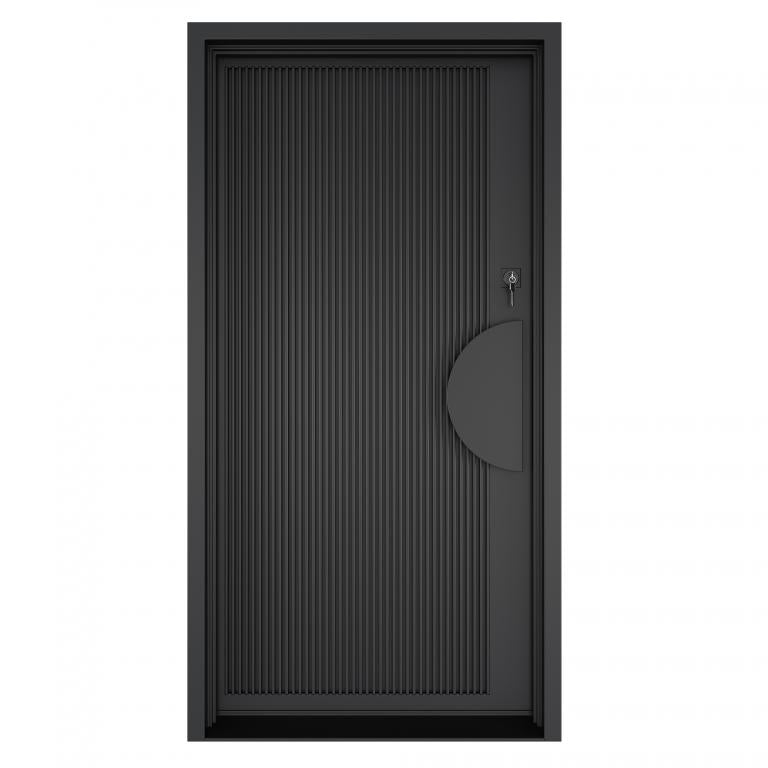 usirondoor Batten Iron Single Door