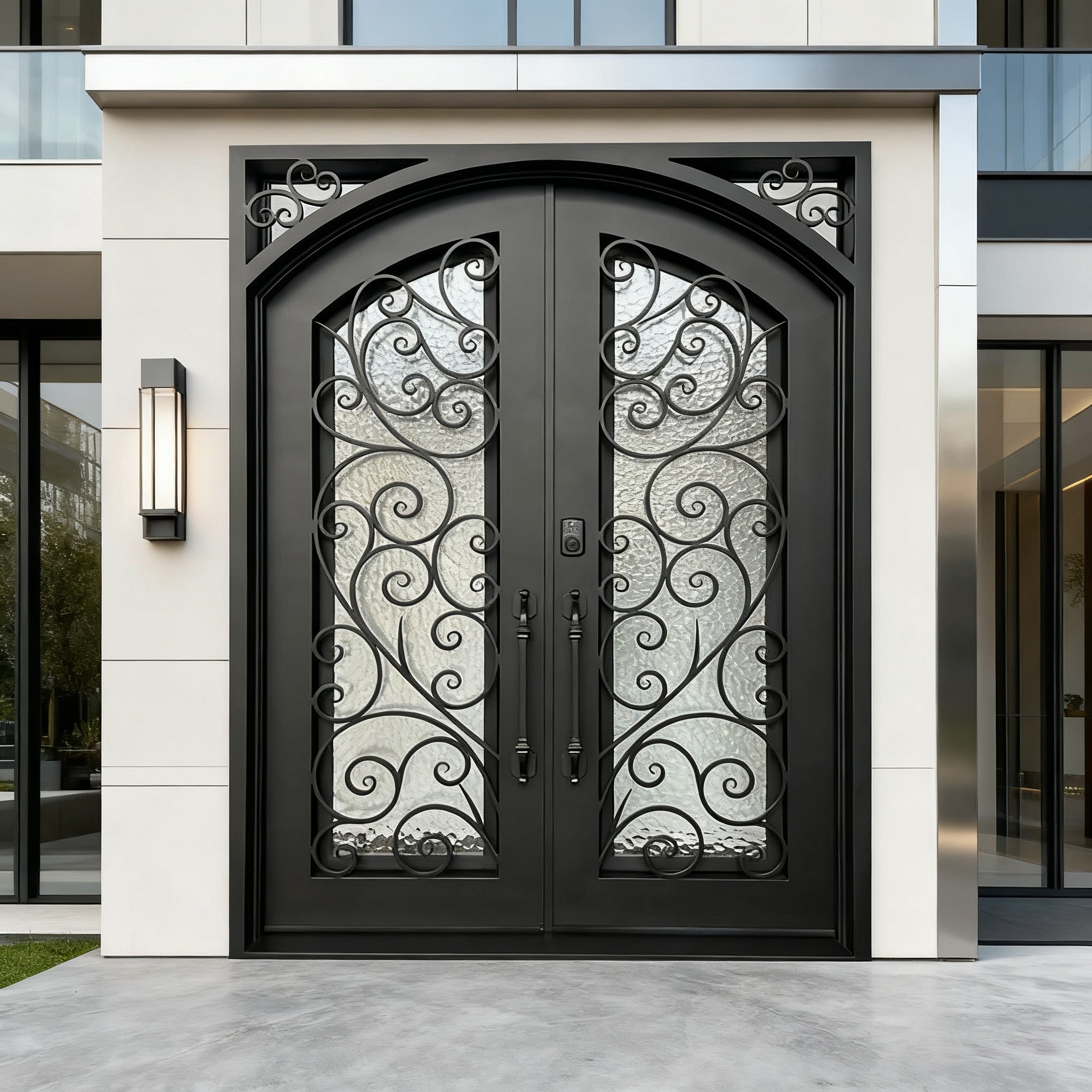 Wrought Iron Door