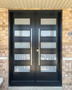 Exterior Modern Entry Door Glass Panel