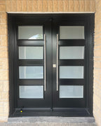 Exterior Modern Entry Door Glass Panel