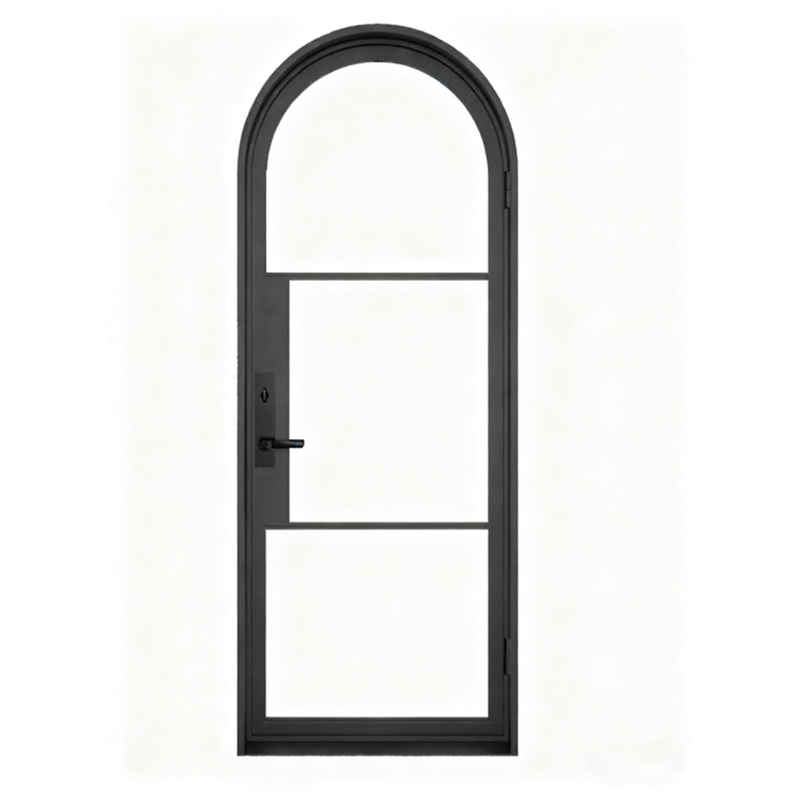 usirondoor- Arch top single steel door
