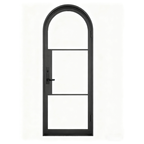 usirondoor- Arch top single steel door