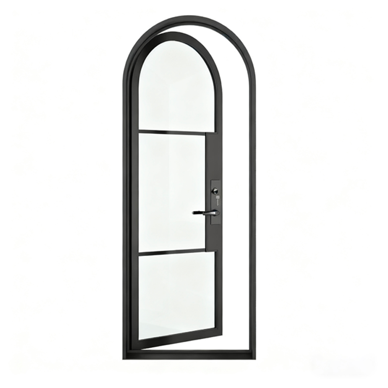 usirondoor- Arch top single steel door