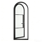 usirondoor- Arch top single steel door
