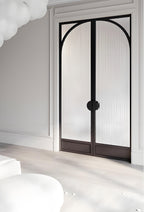 Black French Doors