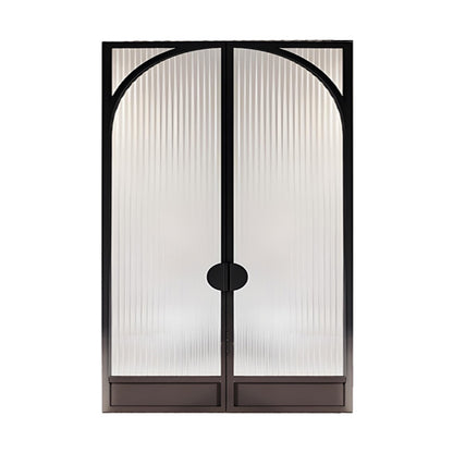 Black French Doors