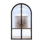 Double Interior Steel  Modern French Doors