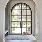 French Front Door Arched Interior Door