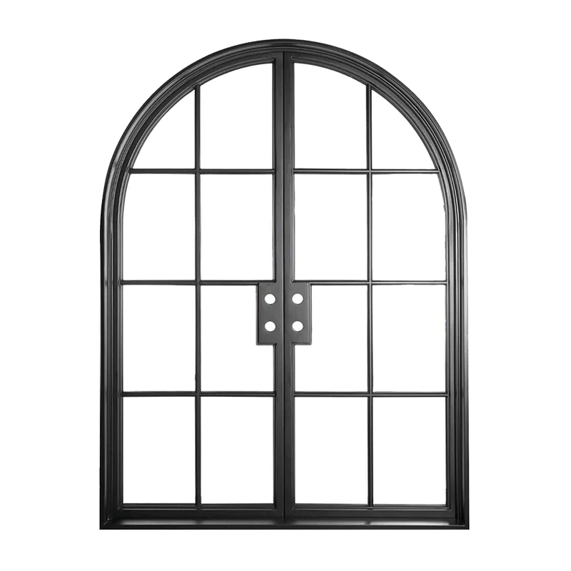 French Front Door Arched Interior Door