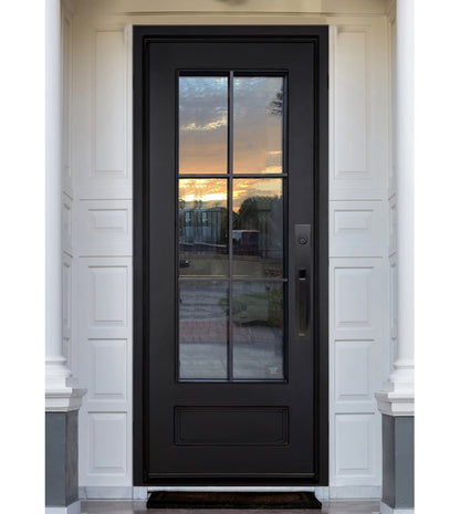 Modern Single Iron Door