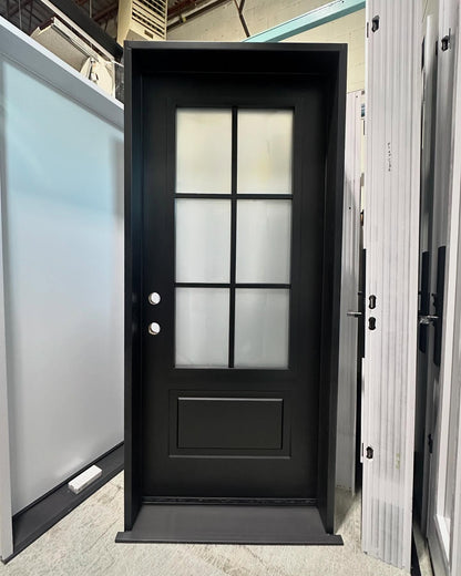 Modern Single Iron Door