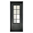 Modern Single Iron Door