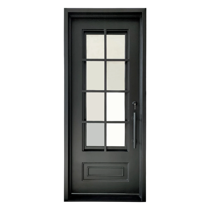 Modern Single Iron Door