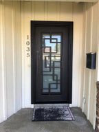 Single Front Entry Iron Door