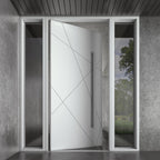 Line Minimalist modern entry door