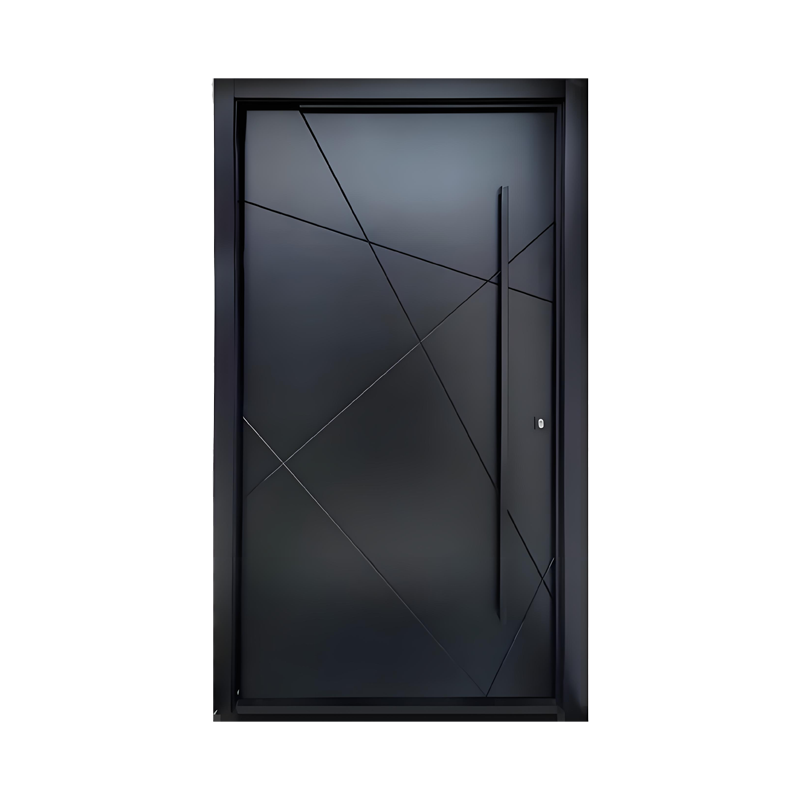 Line Minimalist modern entry door