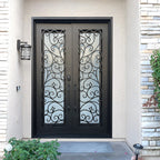 Wrought Iron Double Door