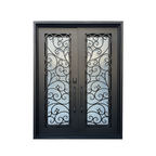 Wrought Iron Double Door