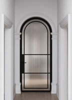 usirondoor- Arch top single steel door
