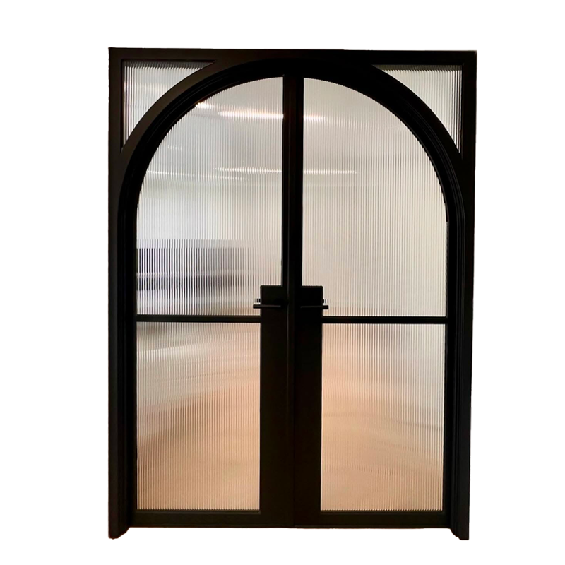 usirondoor- French steel double door interior