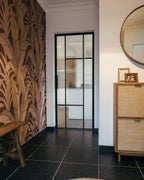 usirondoor-Interior single steel glass door spliced glass design