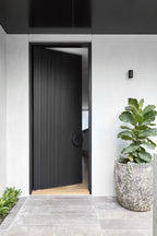 usirondoor Batten Iron Entry Single Door