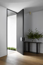 usirondoor Batten Iron Entry Single Door