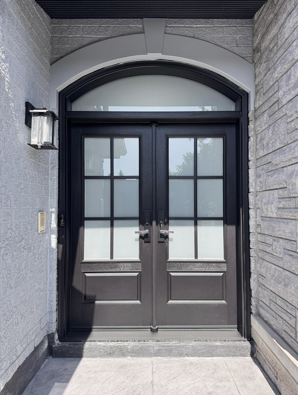 usirondoor Modern steel entry door