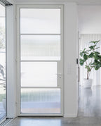 usirondoor-Custom interior white steel single door