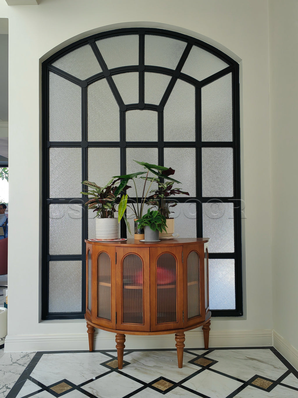 usirondoor interior steel french window